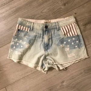 American Flag Shorts